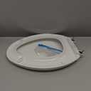 KOHLER K-7315-0 Quick-Release Elongated Toilet Seat White GRIP-TIGHT CACHET, 1