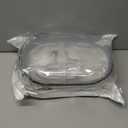 AWINNER Hard Carrying Case Compatible for Apple Vision Pro, Accessories VR Headset with Elite Strap, Ultra-Sleek Design for Travel (Transparent)