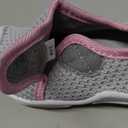 GUBARUN Toddler Girls Boys Sneakers Kids Lightweight Tennis Shoes Breathable(Grey Pink-6 Toddler)