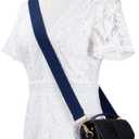 Allzedream Crossbody Bag Strap Soft Adjustable Replacement Purse Straps