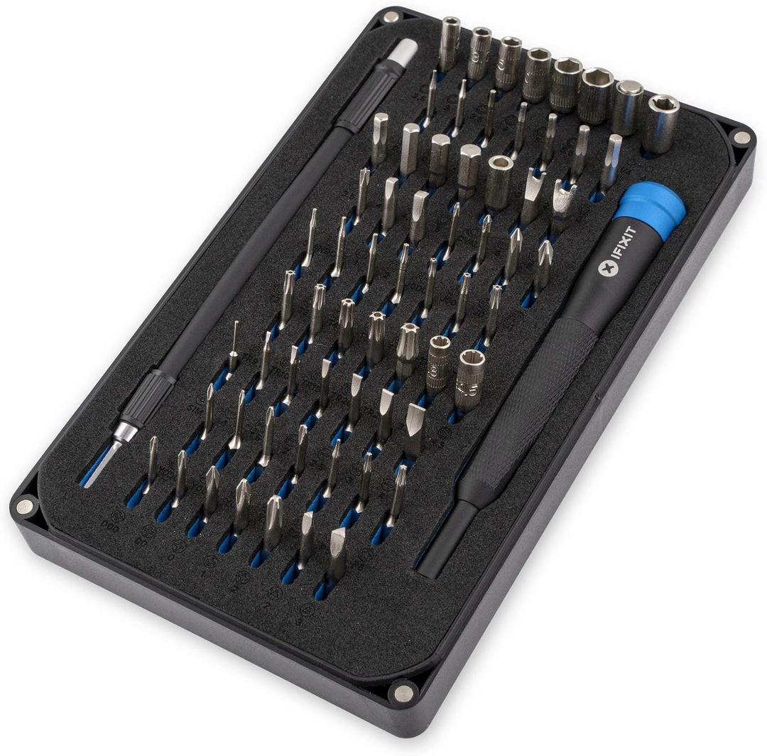 iFixit Mako Driver Kit - 64 Precision Bit Set for Electronics Repair