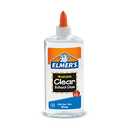 Elmer's Liquid School Glue, Clear, Washable, 9 Ounces, 1 Count 6 Pack
