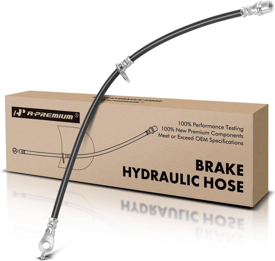 A-Premium Rear Driver Brake Hydraulic Hose Compatible with Select Toyota and Lexus Models - Camry 2018-2020, Avalon, C-HR, Avalon, ES250, ES300h, ES350, UX200, UX250h - Replace# 90947W2069 A-Premium Rear Driver Brake Hydraulic Hose Compatible with Select Toyota and Lexus Models - Camry 2018-2020, Avalon, C-HR, Avalon, ES250, ES300h, ES350, UX200, UX250h - Replace# 90947W2069