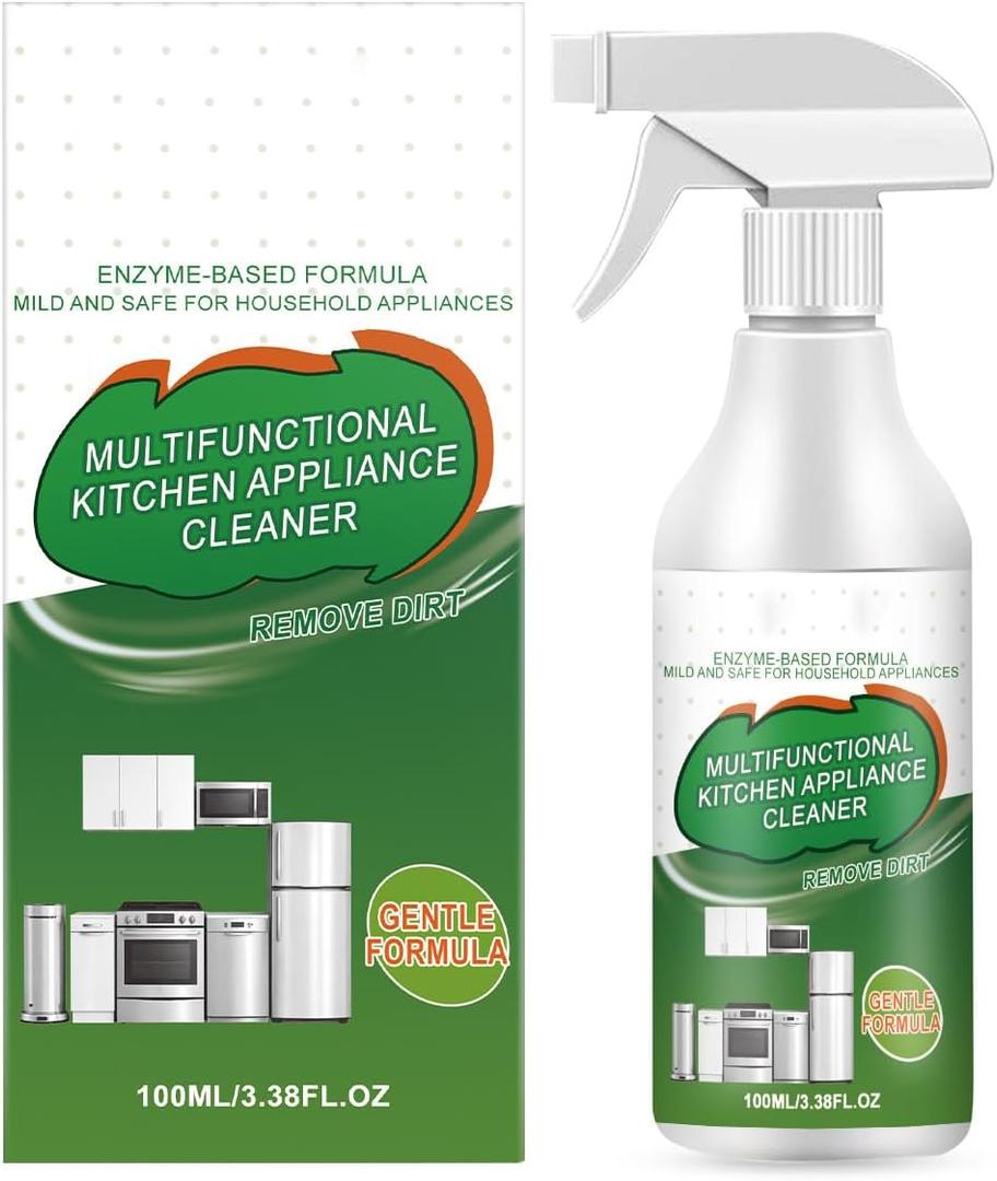 2026 New Upgrade Kitchen Cleaner Spray, Clean Up Kitchen Oil Stains, Heavy Oil Cleaner Stain, All in One Cabinet Cleaners and Polishers, for Cabinet, Oven, Stove, Range Hood