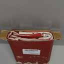 Artscope Christmas Oh Holy Night Merry Bright Jesus Wreath Throw Pillow Covers 18x18 Inch Set of 4, Winter Hoilday Christmas Decoration Pillow Cases for Home Sofa Couch Decor-Red