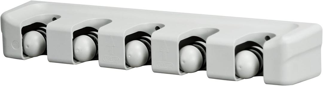 Evriholder Magic Holder 3-1/8 in. H x 2-1/2 in. W x 17-1/2 in. L White Adapter Brackets