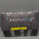 DreamyBlue Signature Pillow w/Adjustable Loft  Shredded Memory Foam Fill  Neutral Alignment for Side, Back, and Stomach Sleepers  Washable Bamboo Rayon Cover  CertiPUR-US Certified Foam (Queen) (Queen (Pack of 1))