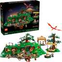 LEGO Icons The Lord of The Rings: The Shire Building Set - Room Decor for Men and Women, Ages 18+ - Adult DIY Collectible for Bedroom or Office - with Gandalf Minifigure - 10354