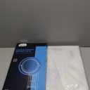 5000mAh Rechargeable Wall Mounted Makeup Mirror - 8 Inch Double Sided 1X/30X Magnifying Mirror with 3 Color Lights Dimmable Touch Screen, 360Swivel 19.6 Inch Extendable Accordion Bathroom Mirror (Brush Nickel)