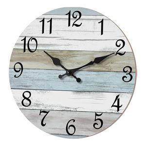 KECYET 14 Inch Wall Clock Battery Operated Silent Non Ticking Nautical