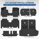 Custom Fit Floor Mats for 2026 Hyundai Ioniq 9 7-Seats/Bench Seat