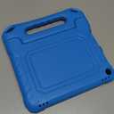 Fire HD 10 & Fire HD 10 Plus Tablet Case for Kids (13th/11th Generation, 2023/2021 Release), DJ&RPPQ Lightweight Shockproof Case Built-in Screen Protector with Handle Stand, Not fit iPad Samsung- Blue