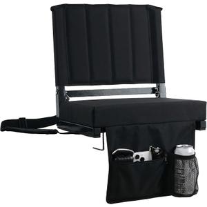 Stadium Seats with Back Support Folding Chair for Bleachers, Large