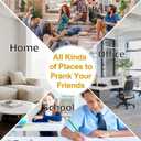 Mixed 3 Pack Hidden Annoying Beep Office Prank Devices,Small Prank Chirp Noise Maker Including Different Sounds, Cricket,Beep and More,Point Guard Prank for April Fools Day Gag,Randomly