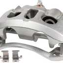 TRQ Rear Right Brake Caliper w/Bracket Passenger Side Compatible with 2012-2021 Nissan NV1500 NV2500 NV3500 2016-2023 TITAN XD