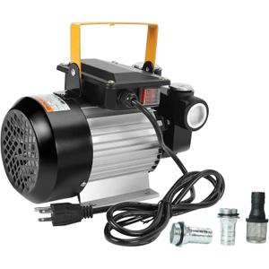 110V AC 550W Self Priming Electric Transfer Pump, 60L/min Oil Transfer Pump Fuel Diesel Kerosene Biodiesel Pumps For Vehicles, Construction Sites, Farms