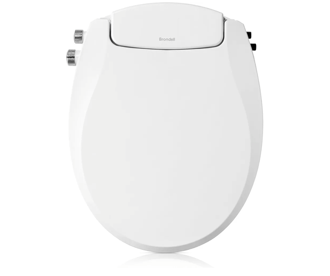 Brondell Bidet Toilet Seat Non-Electric Swash Seat, Fits Round Toilets, White – Dual Nozzle System, Ambient Water Temperature – Bidet with Easy Installation Brondell Bidet Toilet Seat Non-Electric Swash Seat, Fits Round Toilets, White – Dual Nozzle System, Ambient Water Temperature – Bidet with Easy Installation
