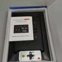 2025 New Digital Clock with Temperature/Humidity & Weather Forecast, Auto Time Sync Large Display, Custom Alarms & Medication Reminders, Ideal for Elderly(Black, 10.1-Inch)