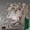 2PCS Corduroy Small Tote Bag for Women Cute Floral Mini Tote Bag Preppy Aesthetic Reusable Bags for Grocery, Essentials, Water Bottle, Keys (Red Rose)