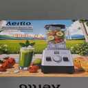 Aeitto Blenders for Kitchen with 68Oz. Large Capacity, 1800W Max Power Smoothie Blender, 3 Preset Programs & 7 Speeds, Professional Countertop Blender for Smoothies, Ice Crush, Generation2 Silver