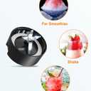 2 x Replacement Blade for TOAKELI Upgraded Blender Accessories, Blender Blade Compatible with TOAKELI 1300W Smoothies BlenderModel 316