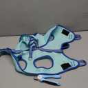 Dog Grooming Hammock, Medium Dog Hanging Harness Holder for Nail Clipping, Nail Trimming Cutting Hammock, Grooming Sling Restraint Bag with Wide Strap Sewed (Medium 35 LB Max/Turquoise)