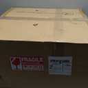 20" Gold Fandelier Ceiling Fan with Light, Gold Crystal Chandelier Ceiling Fans with Lights and Remote Control, Mid Century Enclosed Caged with 6 Speeds for Bedroom, Nursery, Living Room