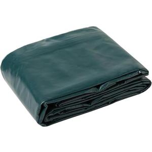 Tarps Now Heavy Duty Vinyl Tarp with Grommets, (10' x 15') - Vinyl Tarps Heavy Duty Waterproof Tarpaulin for Canopy, Pool Cover, Truck Cover, Indoor Outdoor - Forest Green, 18 oz, 20 Mil
