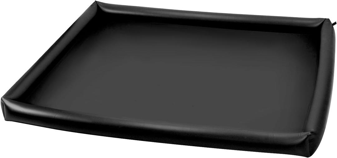 QWORK Inflatable Massage Sheet, Durable Waterproof PVC, Effortless Cleaning, Portable with Quick-Release Valve, 18916113.5cm, Suitable for Indoor and Outdoor Use