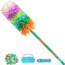 2 x 34" Piata Stick Accessories Set, Pinata Bat, Blindfold Eye Mask, Hemp Rope, Confetti (Blue)