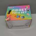 120 Pcs Fidget Toys Pack, Pop Sensory Party Favors Set Gifts for Kids Adults Boy Girl Stocking Stuffers Autistic Bulk Goodie Bag Filler Treasure Box Classroom Prizes School