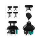 AKNES GuliKit TMR Electromagnetic Joysticks Compatible with Xbox Series SX/Elite 2 Controller, 720 Adjustable Tension Stick Replacement, with 3 Pairs Height Thumbstick Caps