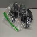 Large 2-in-1 LED Motion Sensor Outdoor Spotlight, IP44 Waterproof 450 Lumen Battery Operated Landscape Light, Adjustable Wall Light for Yard, Garden, House, 2 Pack (Black)