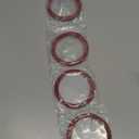 Savadicar Red Carbon Fiber Interior Accessories - AC Air Vent Trim Ring Cover for 2018-2023 Jeep Wrangler JL JLU 4XE & Gladiator JT - Premium Texture Interior Decor Upgrade Option, 4-Piece