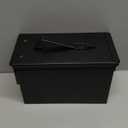 HARDROCK Metal Ammo Can, Ammo Box (30cal+50cal, Black)