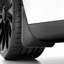 REEVAA 2025 Tesla New Model Y Juniper Accessories - Mud Flaps [Protect Paint, No Drilling Required] All-Weather Mud Guard Body Kits for Model Y Juniper 2025-2026, Black (Set of 4)