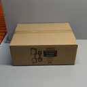 Comfify Rustic Wall Mounted Square Shaped Floating Shelves  Set of 5 Square Shelves for Bathroom, Bedroom, Living Room & More  Wall Decor Display for Home - Distressed White