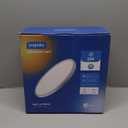 6-Pack 12 Inch Black Led Flush Mount Ceiling Lights, 24W 2640LM 5CCT Selectable (2700K-6500K),Low Profile Flushmount Ceiling Fixtures for Bedroom, Kitchen, Hallway, Laundry