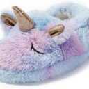 Enteer Baby Girls' Cartoon Indoor Anti Slip House Slippers