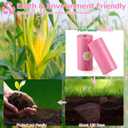 180 PCS Sanitary Napkin Disposal Bags Cherry Blossom Scented, Pink Disposable Sanitary Bag Personal Care Disposal for Tampons Trash Bag, Disposable Mini Bags for Women Privacy Handling Bag Diaper Sack