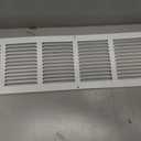 Steel Return Air Grill,Return Air Vent Cover (Duct Opening) Cold Air Return Vent Cover for Wall or Ceiling (30"W x 6"H Duct Opening)