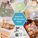 MaxGear 1" Round Sticker Labels, for Inkjet or Laser Printer, Matte White Printable Labels Sheets, Strong Adhesive, Dries Quickly, Holds Ink Well, 30 Sheets, 1890 Pcs