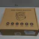 Real 200W Power Inverter Compatible with Dewalt 20V, Battery Inverter DC 20V to AC 110V-120V, LIVOWALNY Power Adapter with a 5AH Battery & a Charging Station & 2 USB-A & 1 Type-C & 1 AC Outlet