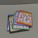 Eaasty 6 Pack Kids Pretend Play Notepads 4 x 6 Inch Playtime Pads for Kids 40 Pages Pretend Notebooks Imaginative Role for Toddlers (Boys)