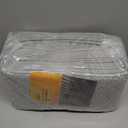 Non-Slip Stair Treads for Wooden Steps Indoor, 15 Pack 9" X 28" Edging Stair Runner with TPE Backing, 0.4" Thick Stair Rugs for Kids Elders & Pets, 100% Polyester Soft Carpet Stair Mats, Light Grey