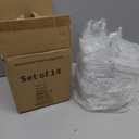 Drawer Organizers Set of 15, 4 Sizes Clear Plastic Drawer Organizers and Storage Bins for Kitchen, Bathroom, Office, Dresser Desk Drawer Organizer Tray for Jewelry, Makeup, Junk, Gadgets