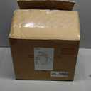 Lunar Glaze Ceramic Vase – Decorative Round Accent Piece for Tabletop & Shelf, Ideal for Floral Arrangements & Modern Farmhouse Décor, 11.5” W x 9.75” H