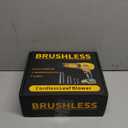 Cordless Leaf Blower for DeWALT 20V Battery,580000RPM Brushless Turbo Jet Blower with 3 Nozzles, Lightweight Handheld Blower for Patio, Lawn, Yard, Leaves, Dust, Garage & Snow Cleaning (No Battery) (Yellow)