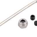 uxcell 2Pcs Drive Shaft W Propeller for RC Boat Coupler Assemble Kit, L200mm Shaft, D3mm Three Propeller