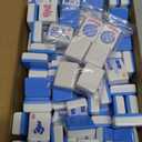 GUSTARIA American Mahjong Tiles (1.2”, Tiles Only), 166 Pcs American Mahjong Tile Set with Blue Color